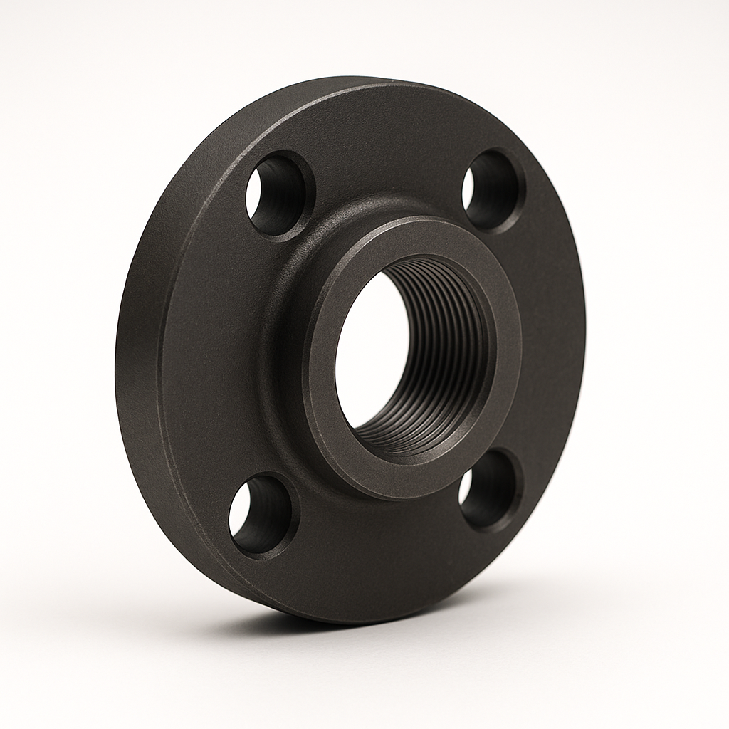 Threaded Flanges (TH) - Carbon Steel (ASTM A105 / A350 LF2)
