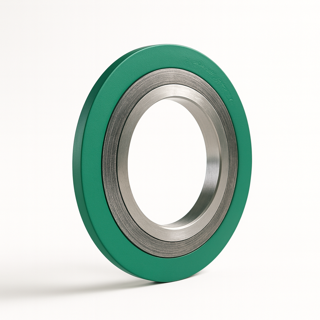 Spiral Wound Gasket with Inner & Outer Rings
